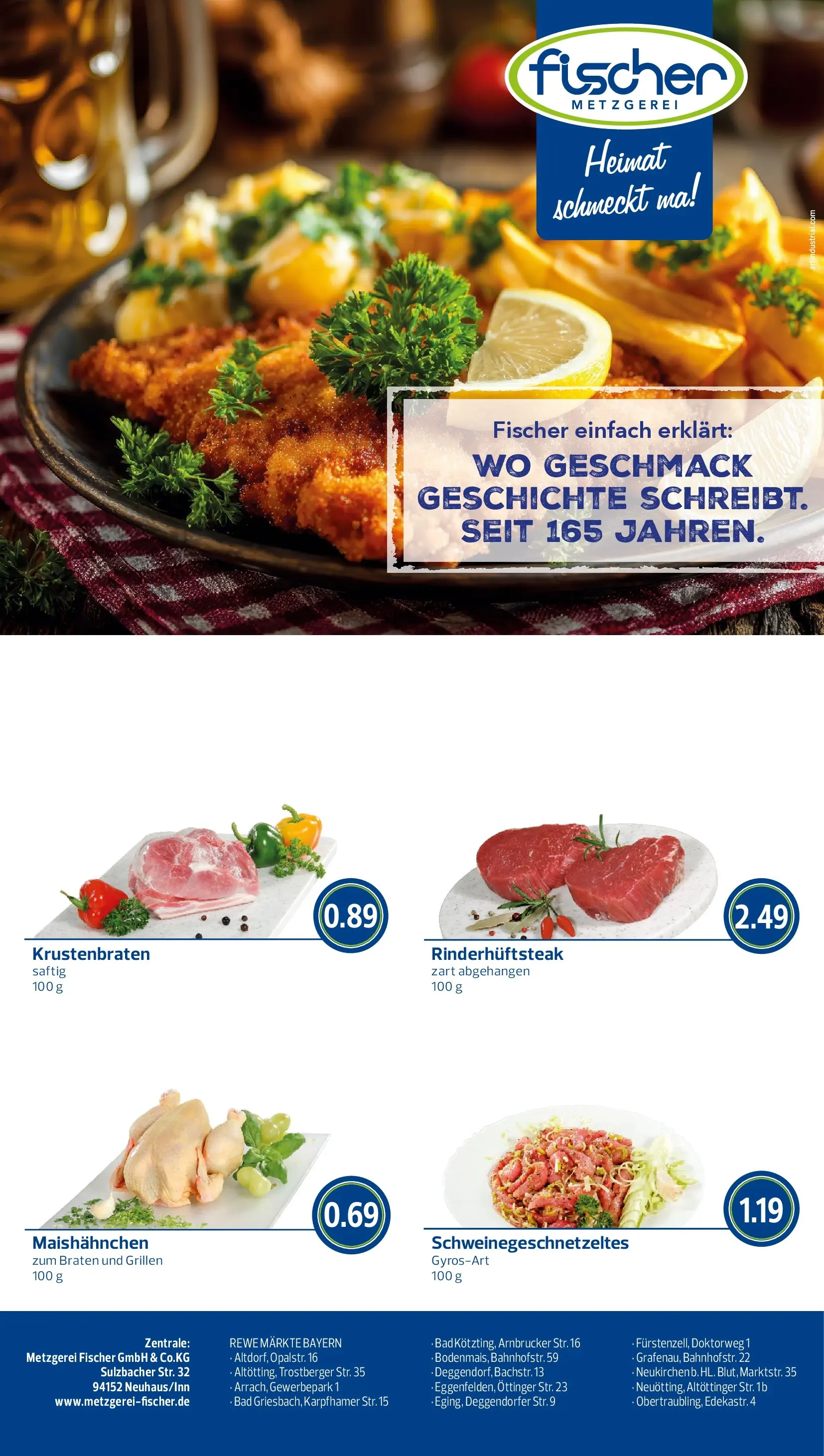 REWE Prospekt ab 09.03.2026 zum Blättern » Angebote | Seite: 8 | Produkte: Bad, Krustenbraten