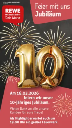Rewe Prospekt Leisnig	 ab 09.03.2026 gültig