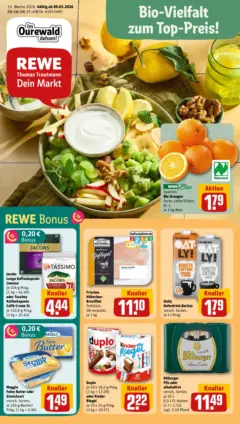 Rewe Prospekt Fürth	 ab 09.03.2026 gültig