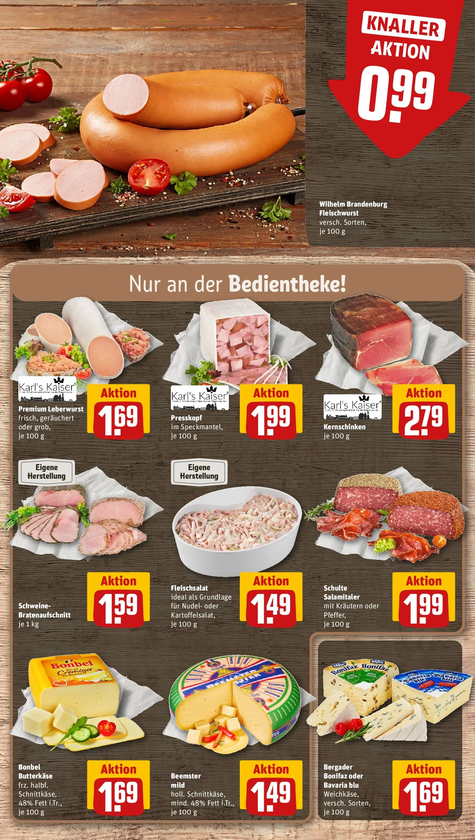 REWE Prospekt ab 09.03.2026 zum Blättern » Angebote | Seite: 9 | Produkte: Pfeffer, Salami