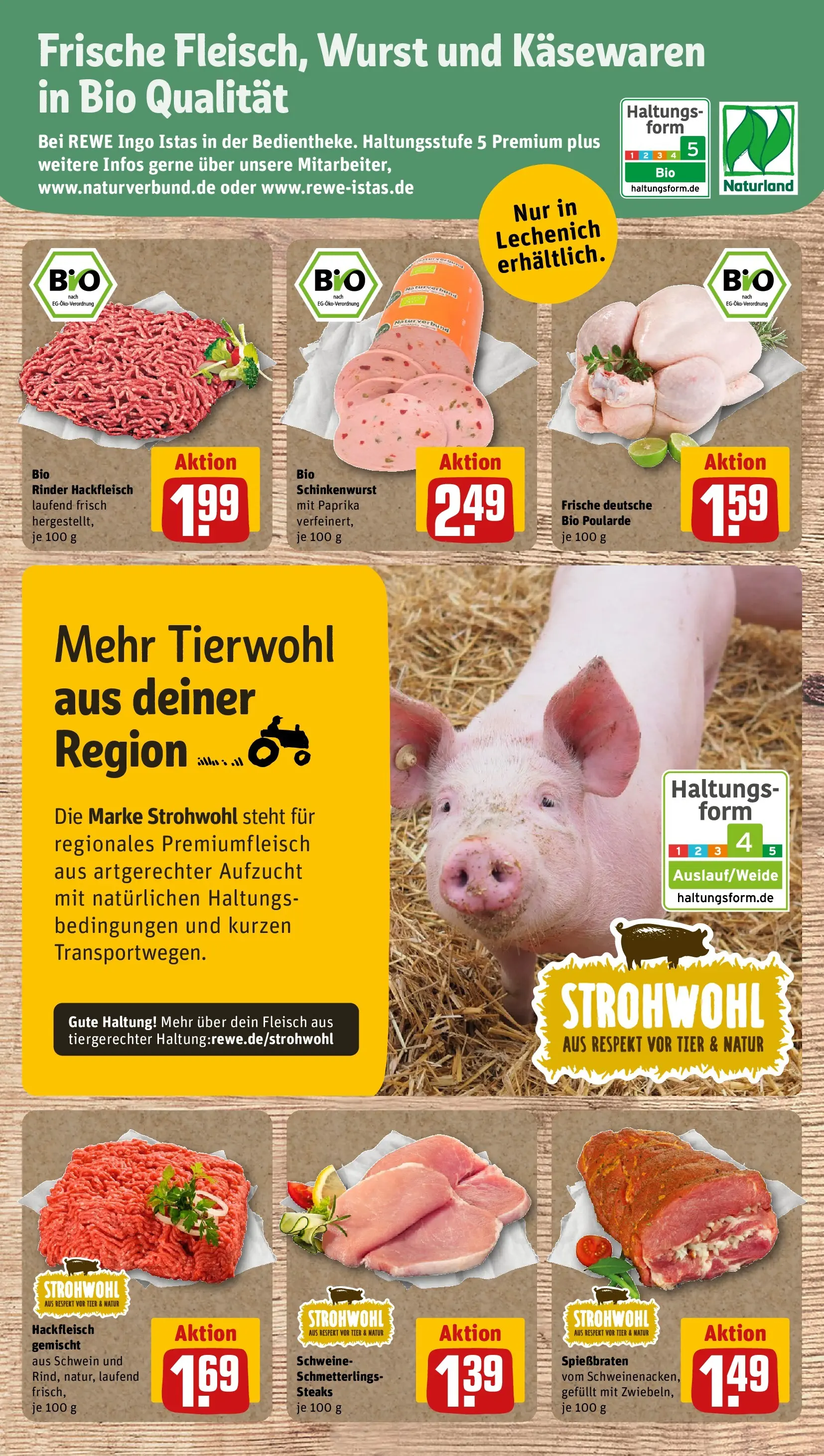 REWE Prospekt ab 09.03.2026 zum Blättern » Angebote | Seite: 23 | Produkte: Paprika, Wurst, Fleisch, Hackfleisch