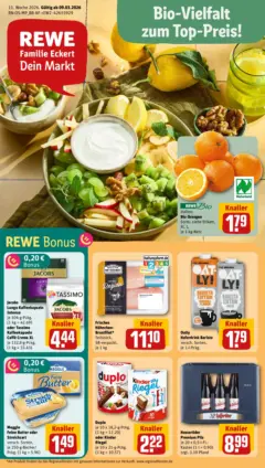 Rewe Prospekt Waren	 ab 09.03.2026 gültig
