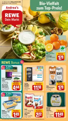 Rewe Prospekt Köln / Lövenich	 ab 09.03.2026 gültig