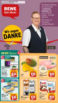 Rewe Prospekt Kaufering	 ab 09.03.2026 gültig