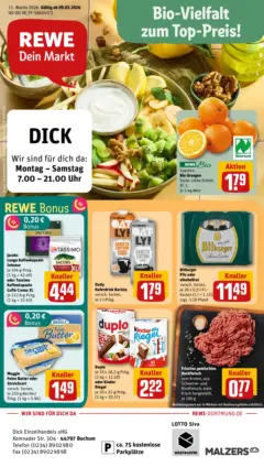 Rewe Prospekt Bochum	 ab 09.03.2026 gültig