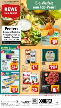 Rewe Prospekt Duisburg	 ab 09.03.2026 gültig