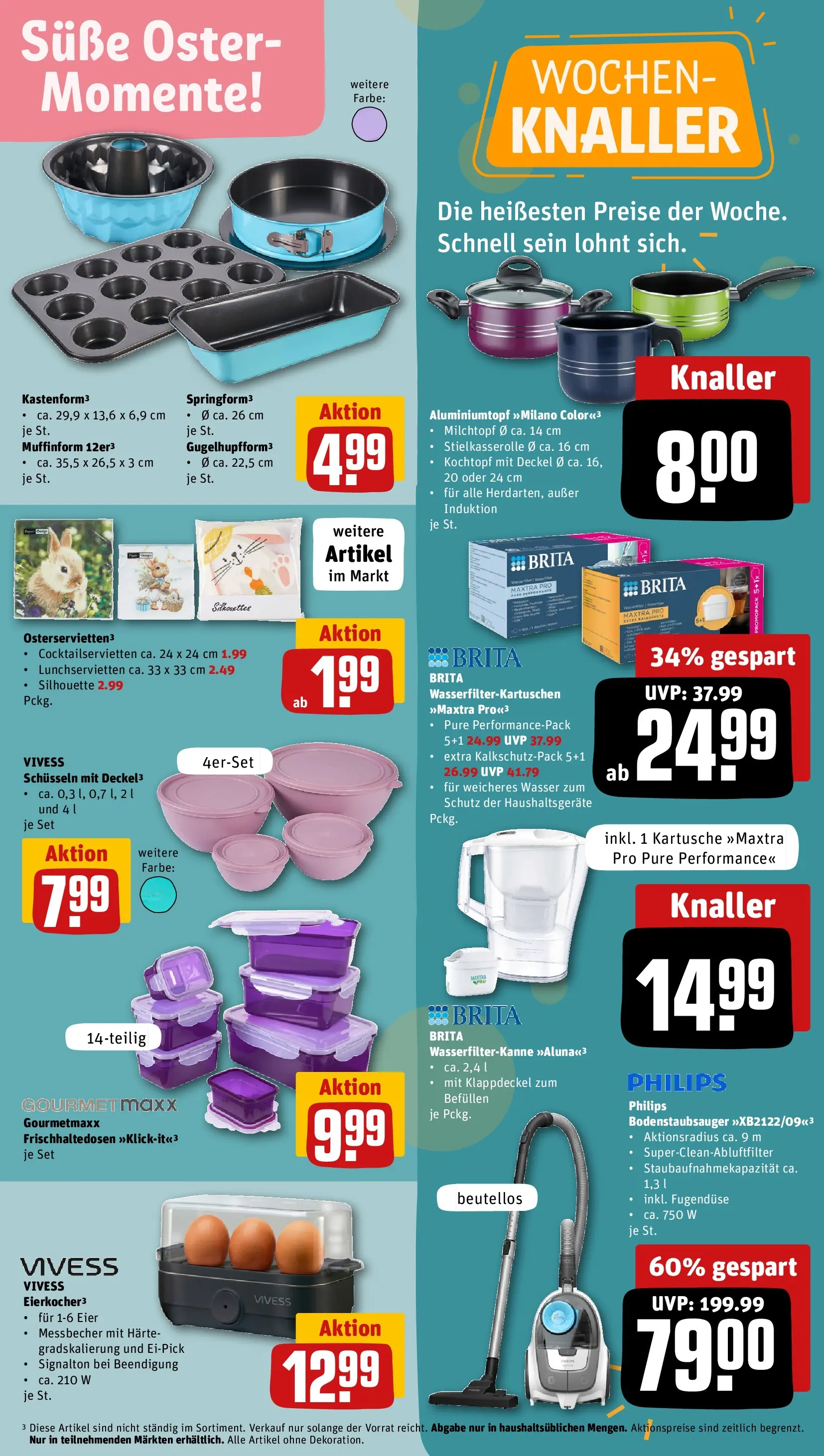 REWE Prospekt ab 09.03.2026 zum Blättern » Angebote | Seite: 31 | Produkte: Philips, Eier, Wasser