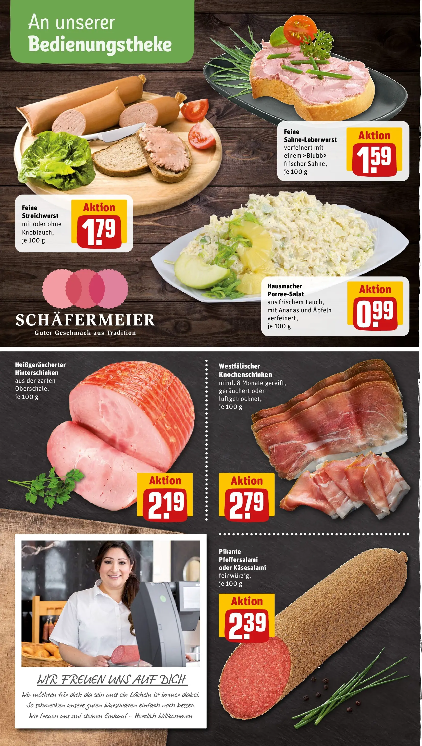REWE Prospekt ab 09.03.2026 zum Blättern » Angebote | Seite: 8 | Produkte: Ananas, Salami
