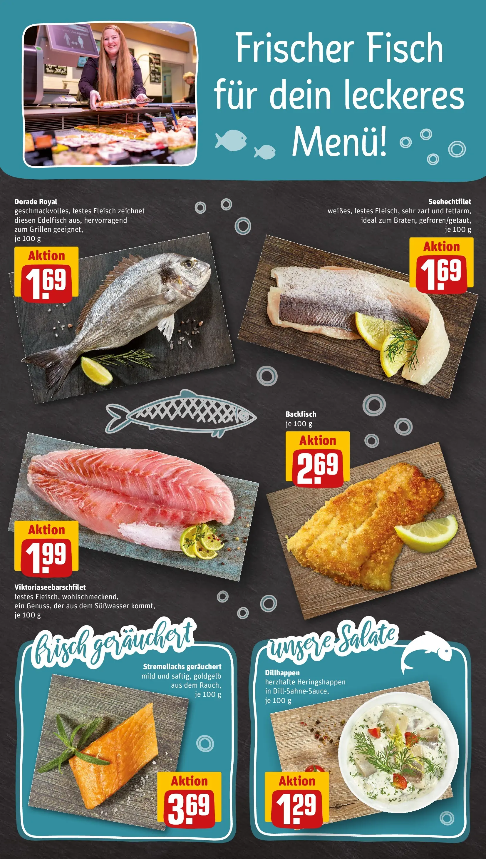 REWE Prospekt ab 09.03.2026 zum Blättern » Angebote | Seite: 29 | Produkte: Dorade, Fisch, Fleisch