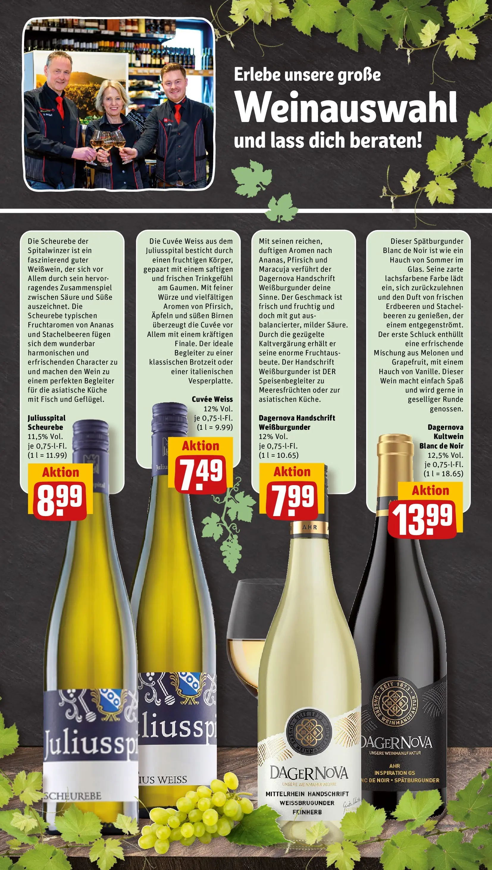 REWE Prospekt ab 09.03.2026 zum Blättern » Angebote | Seite: 30 | Produkte: Küche, Ananas, Wein, Erdbeeren