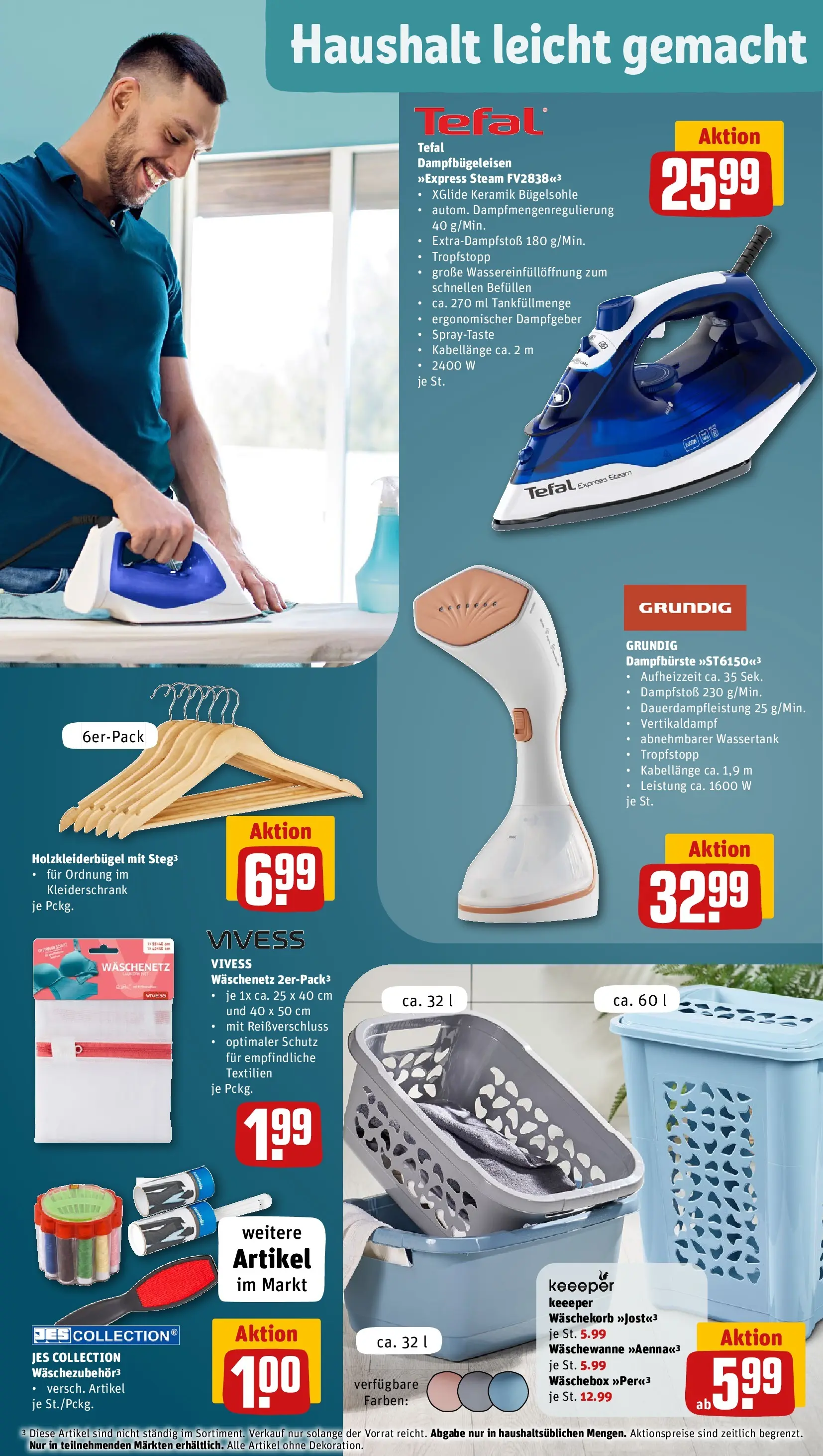 REWE Prospekt ab 09.03.2026 zum Blättern » Angebote | Seite: 34 | Produkte: Kleiderschrank, Box