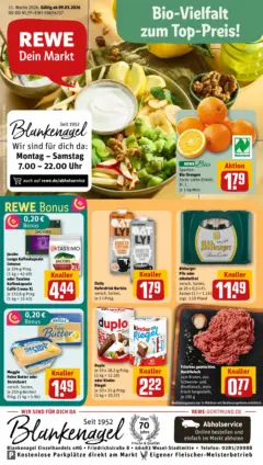 Rewe Prospekt Wesel	 ab 09.03.2026 gültig