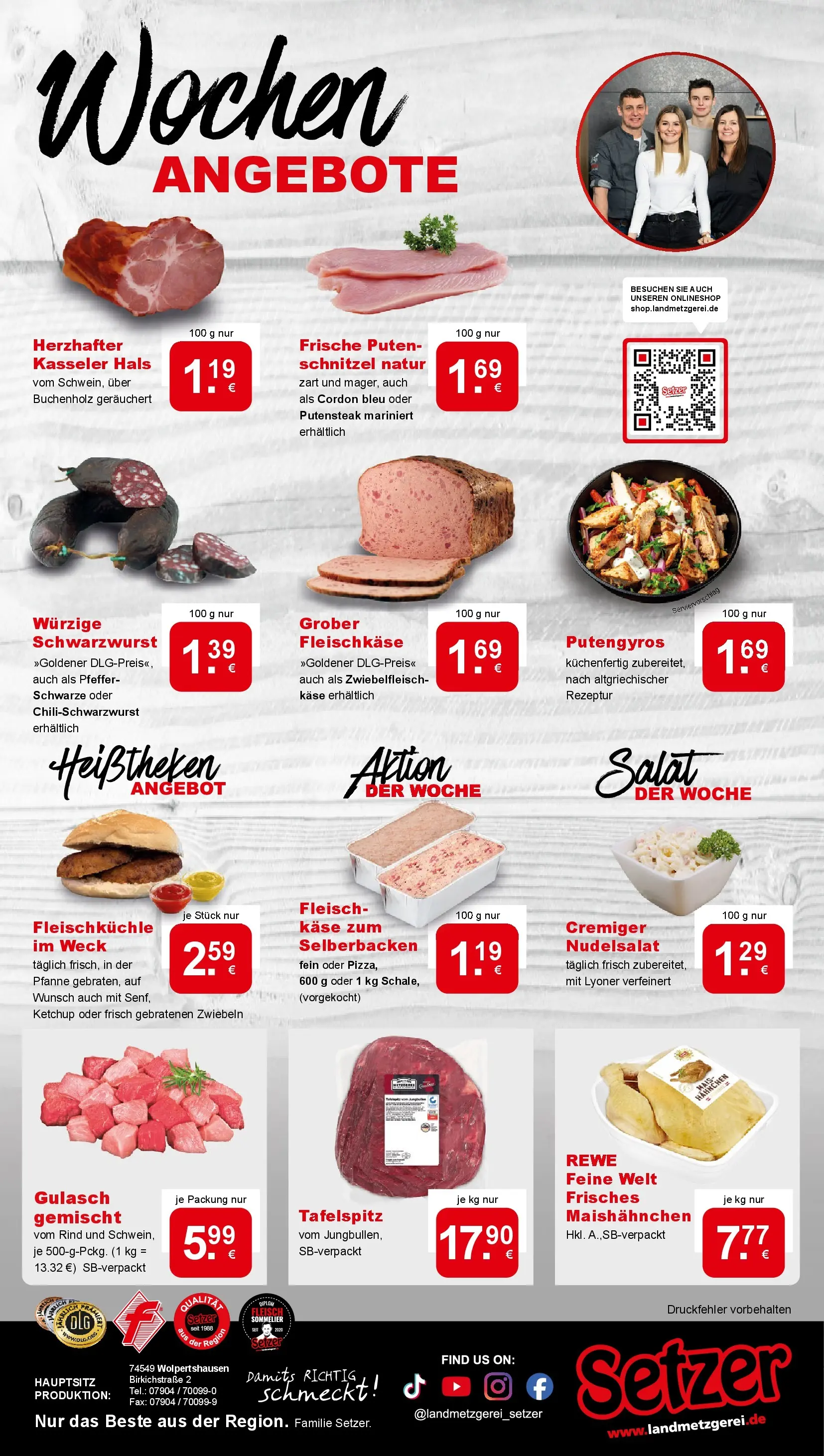REWE Prospekt ab 09.03.2026 zum Blättern » Angebote | Seite: 8 | Produkte: Tafelspitz, Hahnchen, Käse, Gulasch