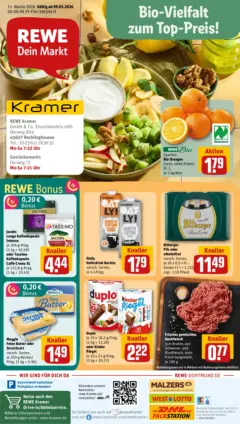 Rewe Prospekt Recklinghausen	 ab 09.03.2026 gültig