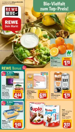 Rewe Prospekt München / Flughafen	 ab 09.03.2026 gültig