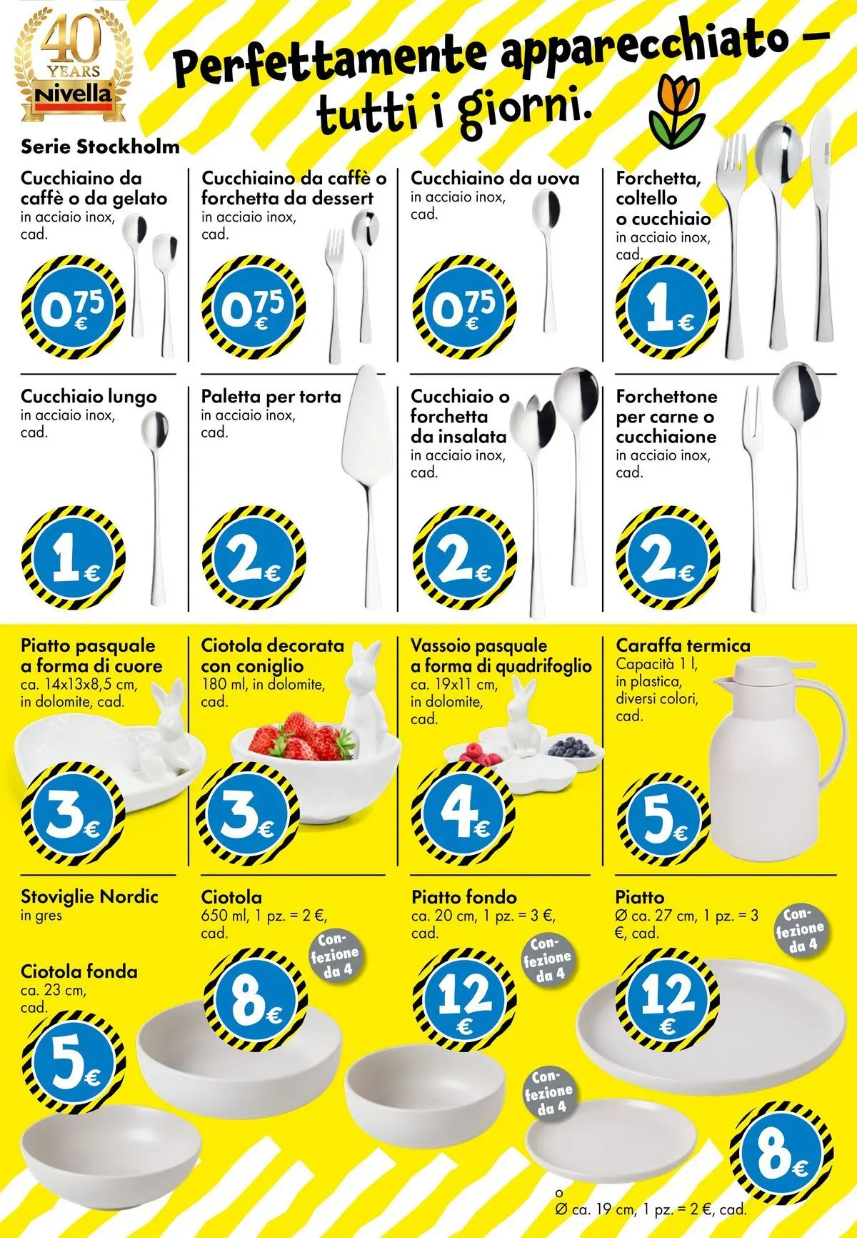 Nuovo TEDi volantino dal 06/03/2026 > offerte anteprima 🛍️ | Pagina: 7 | Prodotti: Paletta, Caraffa, Caffè, Insalata