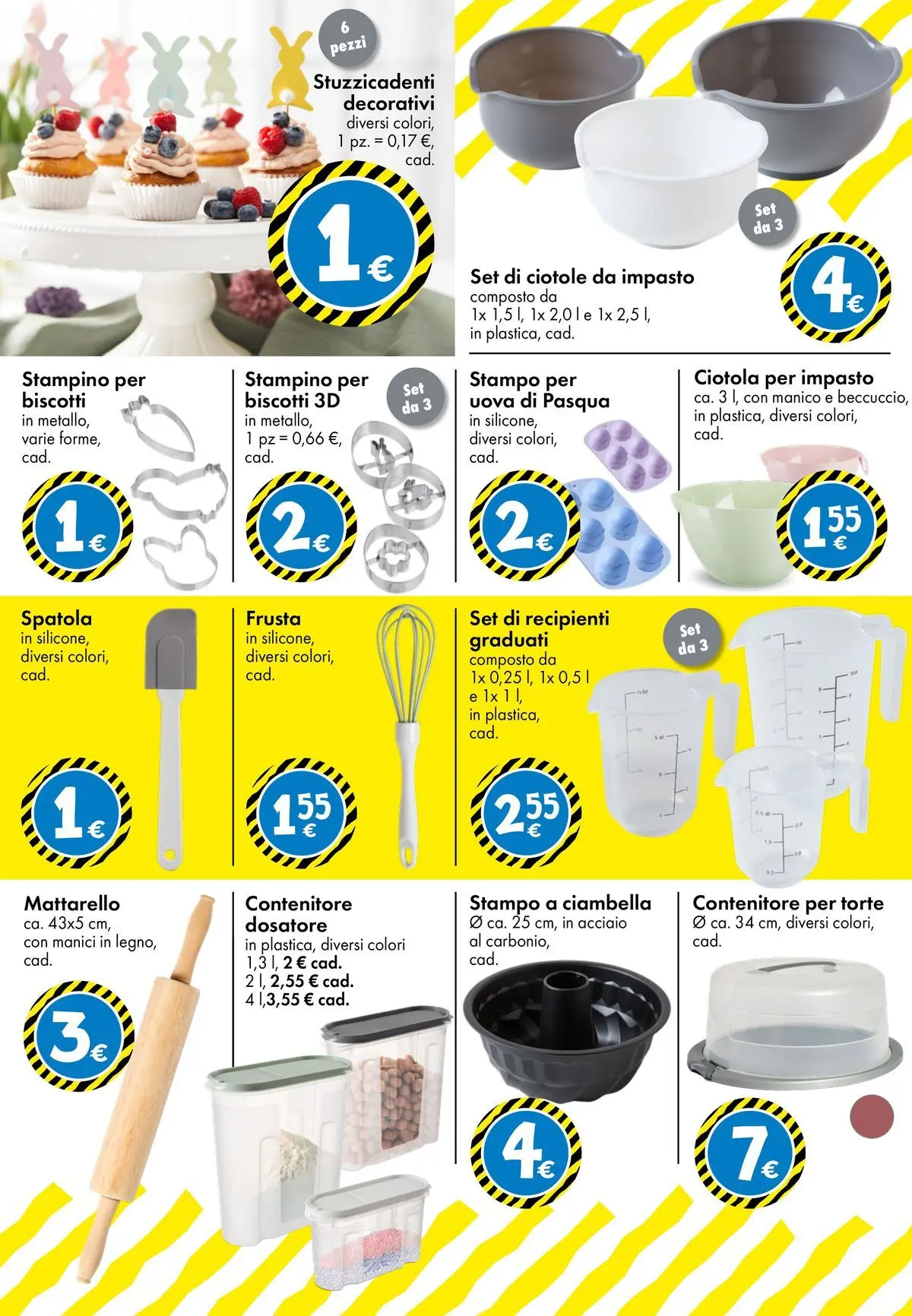 Nuovo TEDi volantino dal 06/03/2026 > offerte anteprima 🛍️ | Pagina: 9 | Prodotti: Uova, Biscotti, Contenitore, Ciotola