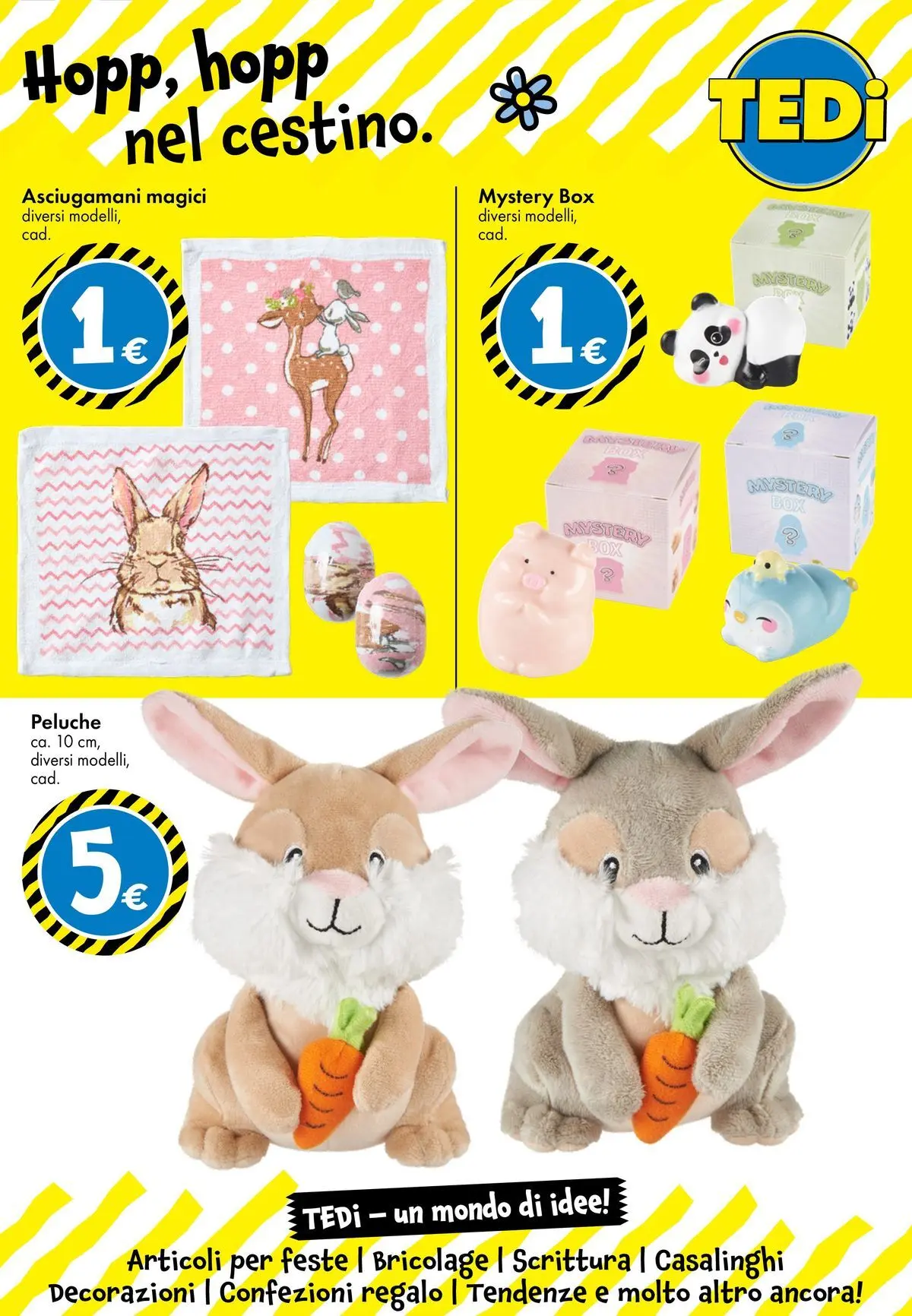 Nuovo TEDi volantino dal 06/03/2026 > offerte anteprima 🛍️ | Pagina: 12 | Prodotti: Peluche, Decorazioni