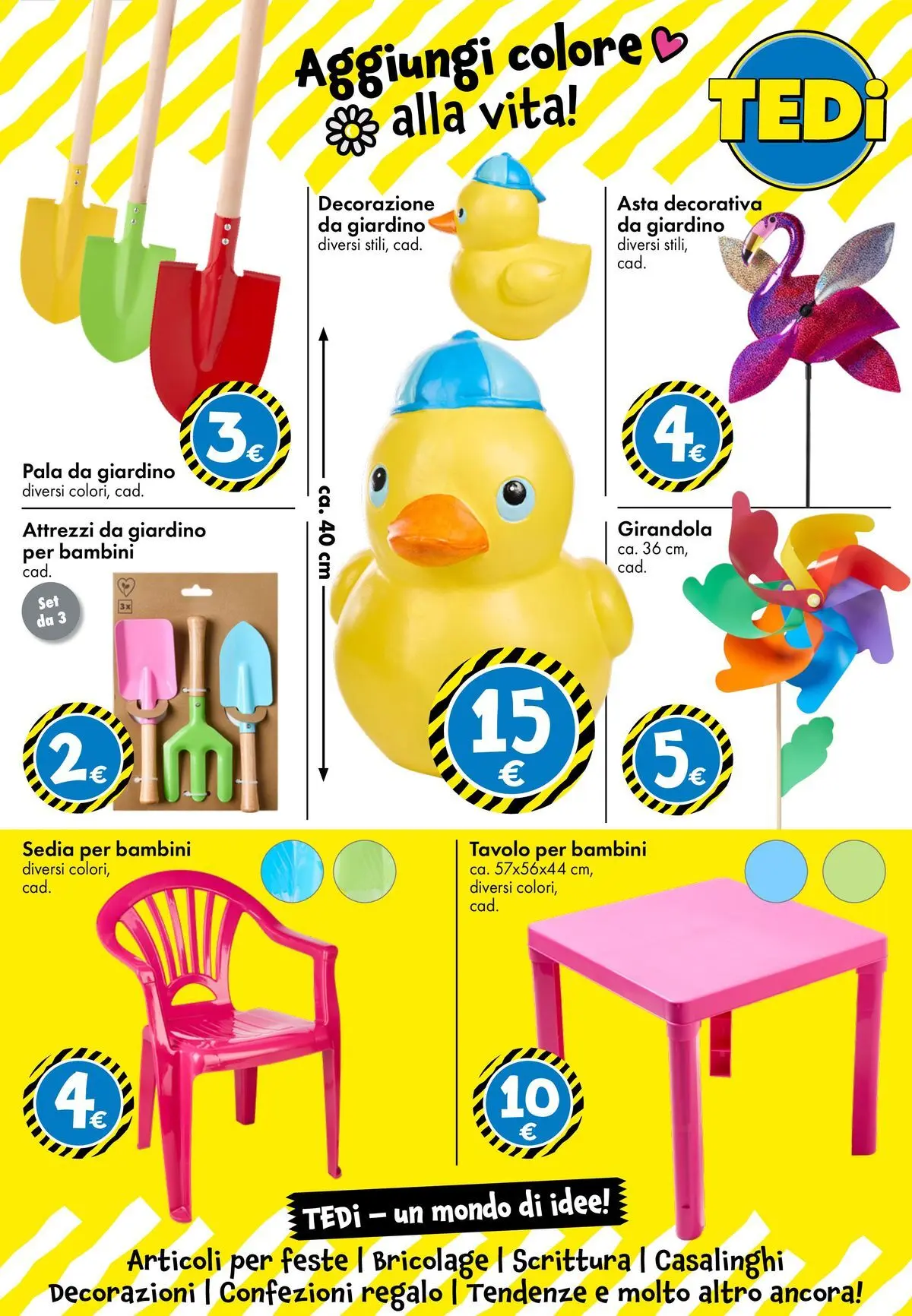 Nuovo TEDi volantino dal 06/03/2026 > offerte anteprima 🛍️ | Pagina: 31 | Prodotti: Tavolo, Sedia, Decorazioni