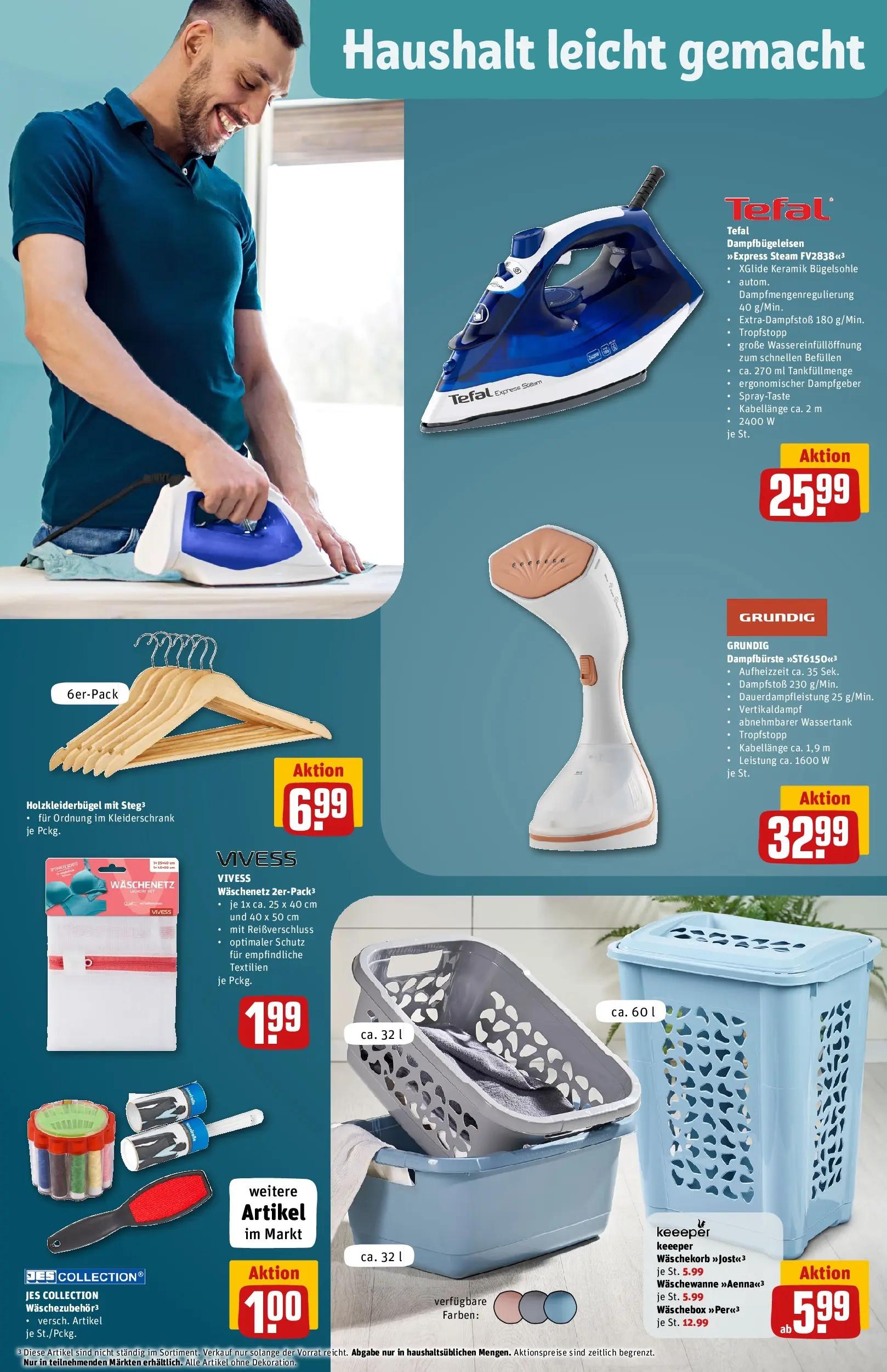 REWE Prospekt ab 09.03.2026 zum Blättern » Angebote | Seite: 34 | Produkte: Kleiderschrank, Box