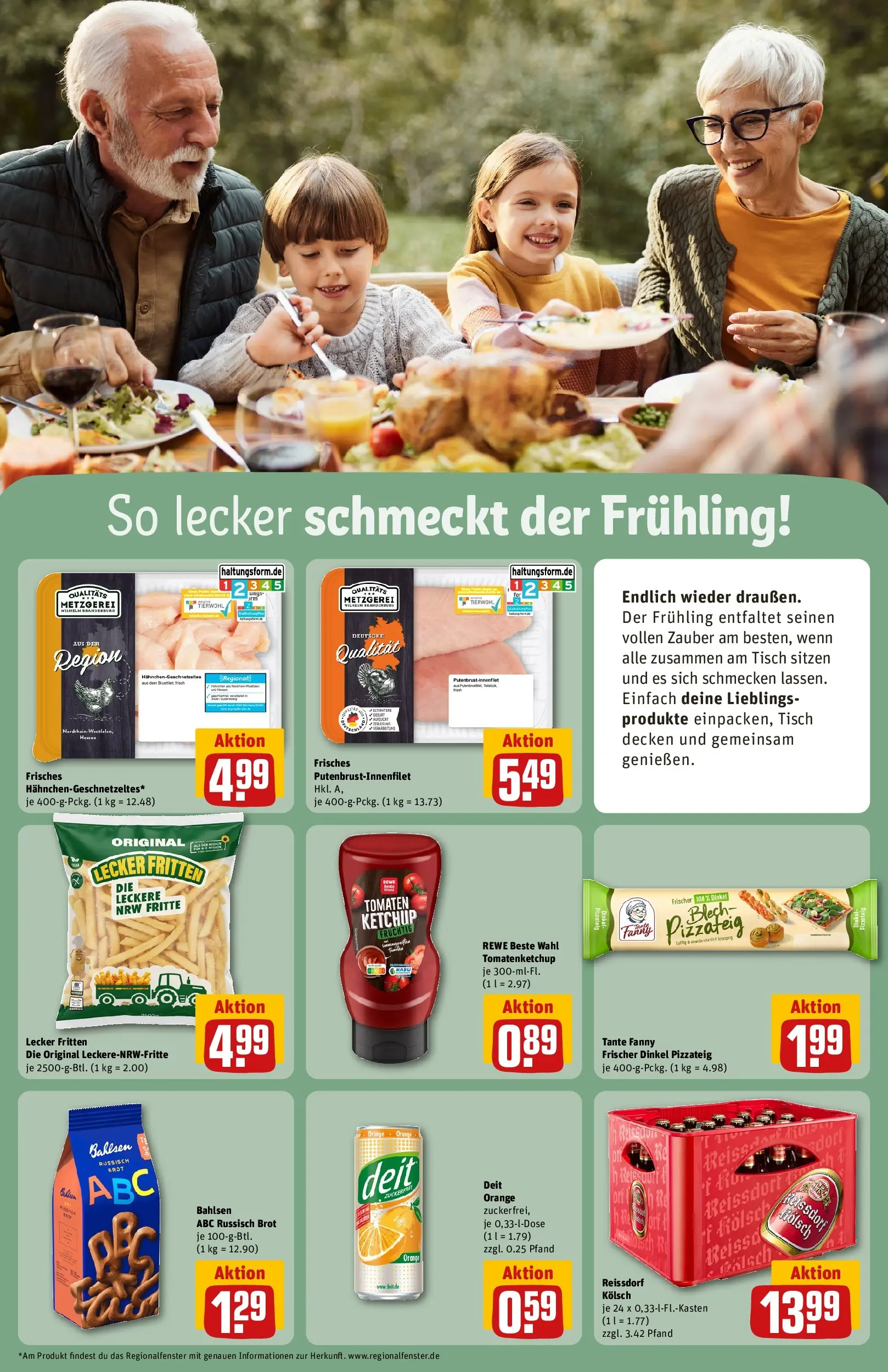 REWE Prospekt ab 09.03.2026 zum Blättern » Angebote | Seite: 16 | Produkte: Butter, Baguette, Gemüse, Meeresfrüchte