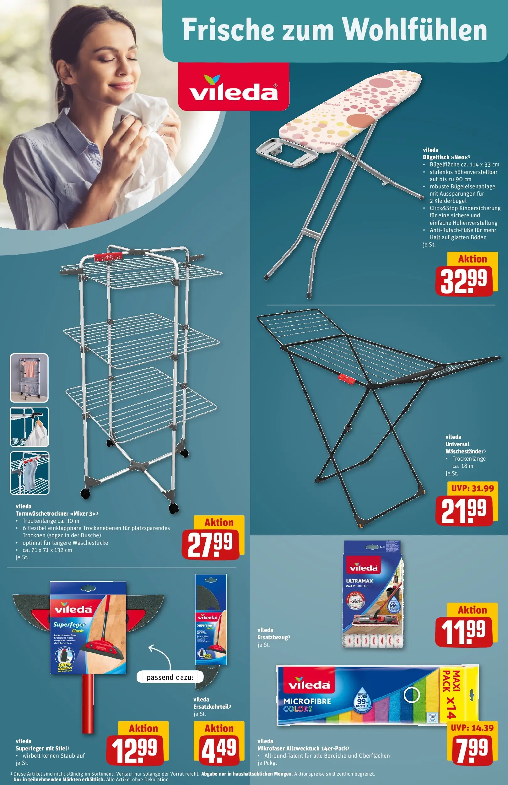 REWE Prospekt ab 09.03.2026 zum Blättern » Angebote | Seite: 32 | Produkte: Dusche, Kleiderbügel