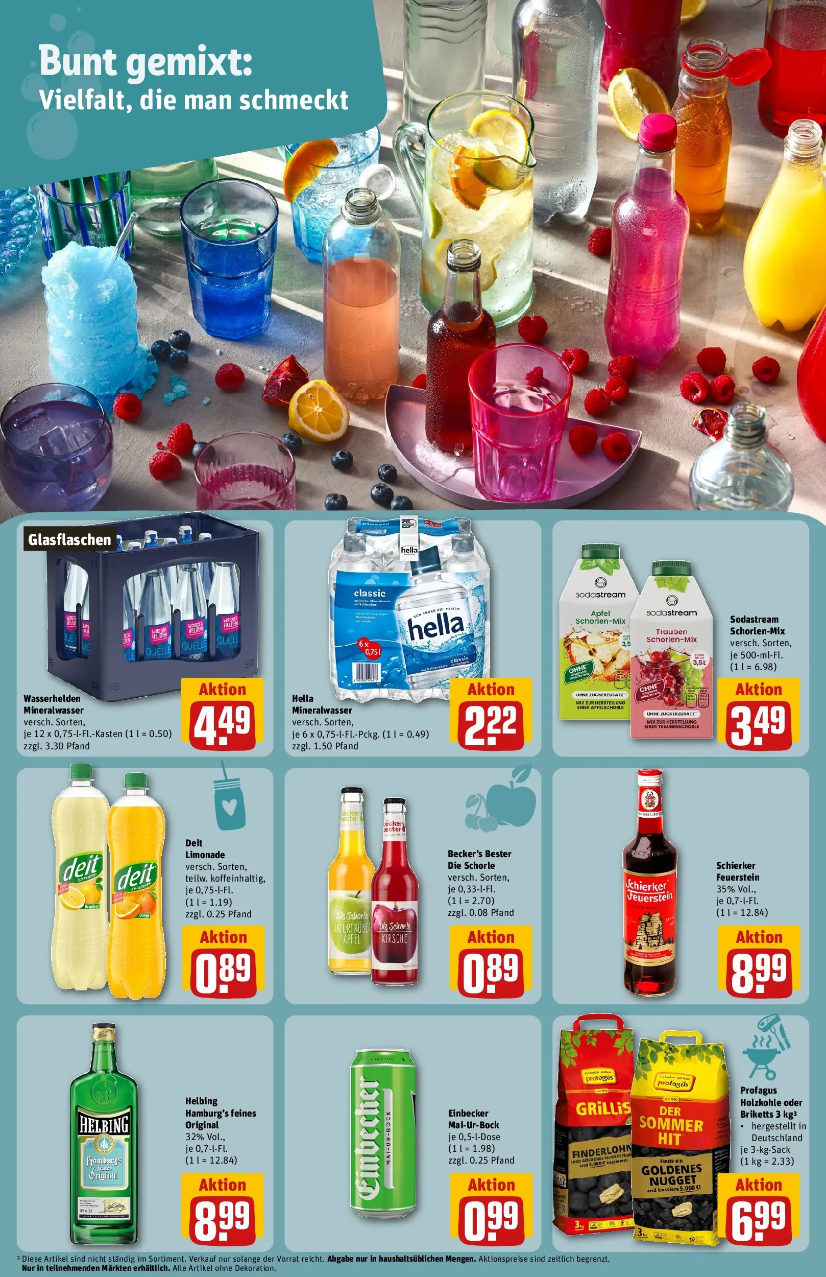 REWE Prospekt ab 09.03.2026 zum Blättern » Angebote | Seite: 18 | Produkte: Trauben, Mineralwasser, Hella, Sodastream