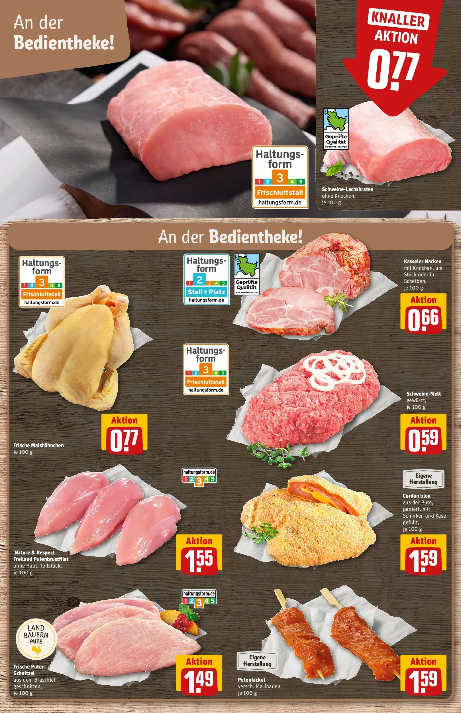 REWE Prospekt ab 09.03.2026 zum Blättern » Angebote | Seite: 8 | Produkte: Pute, Käse, Kasseler nacken, Schinken