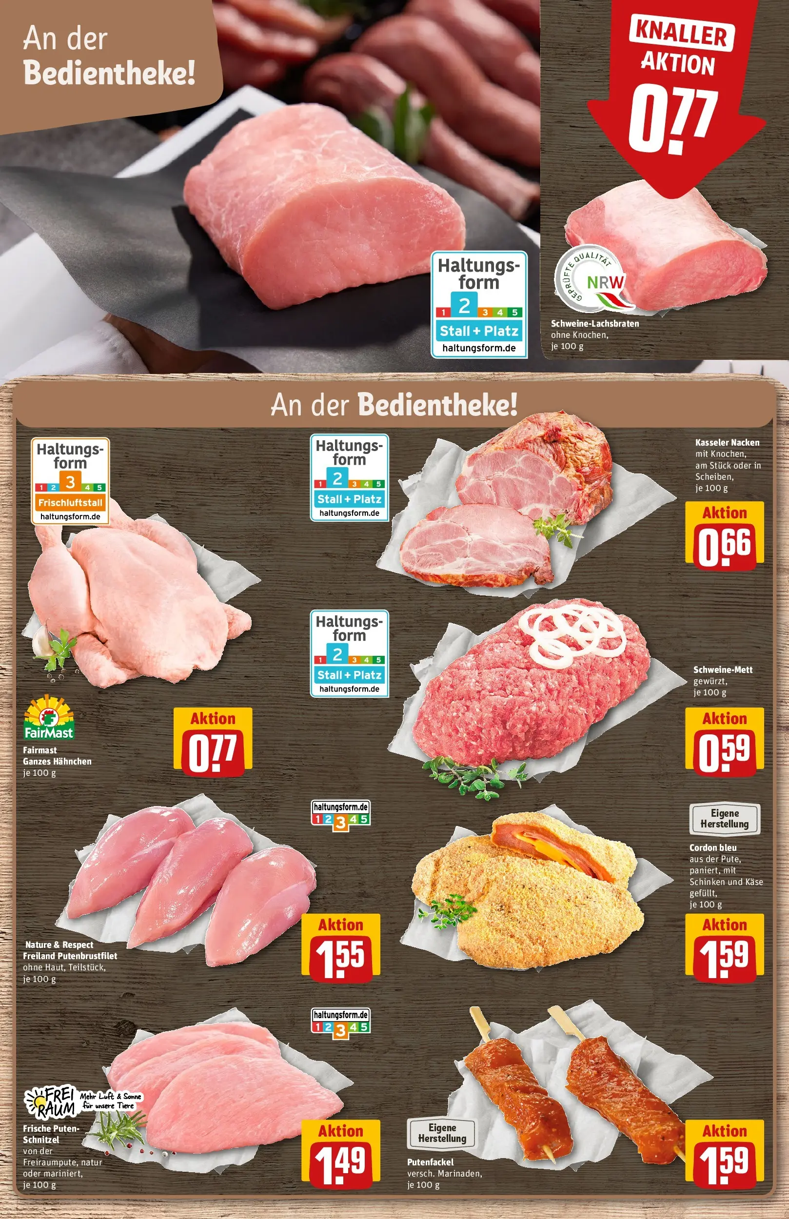 REWE Prospekt ab 09.03.2026 zum Blättern » Angebote | Seite: 10 | Produkte: Ananas, Krustenbraten, Salami, Schinken