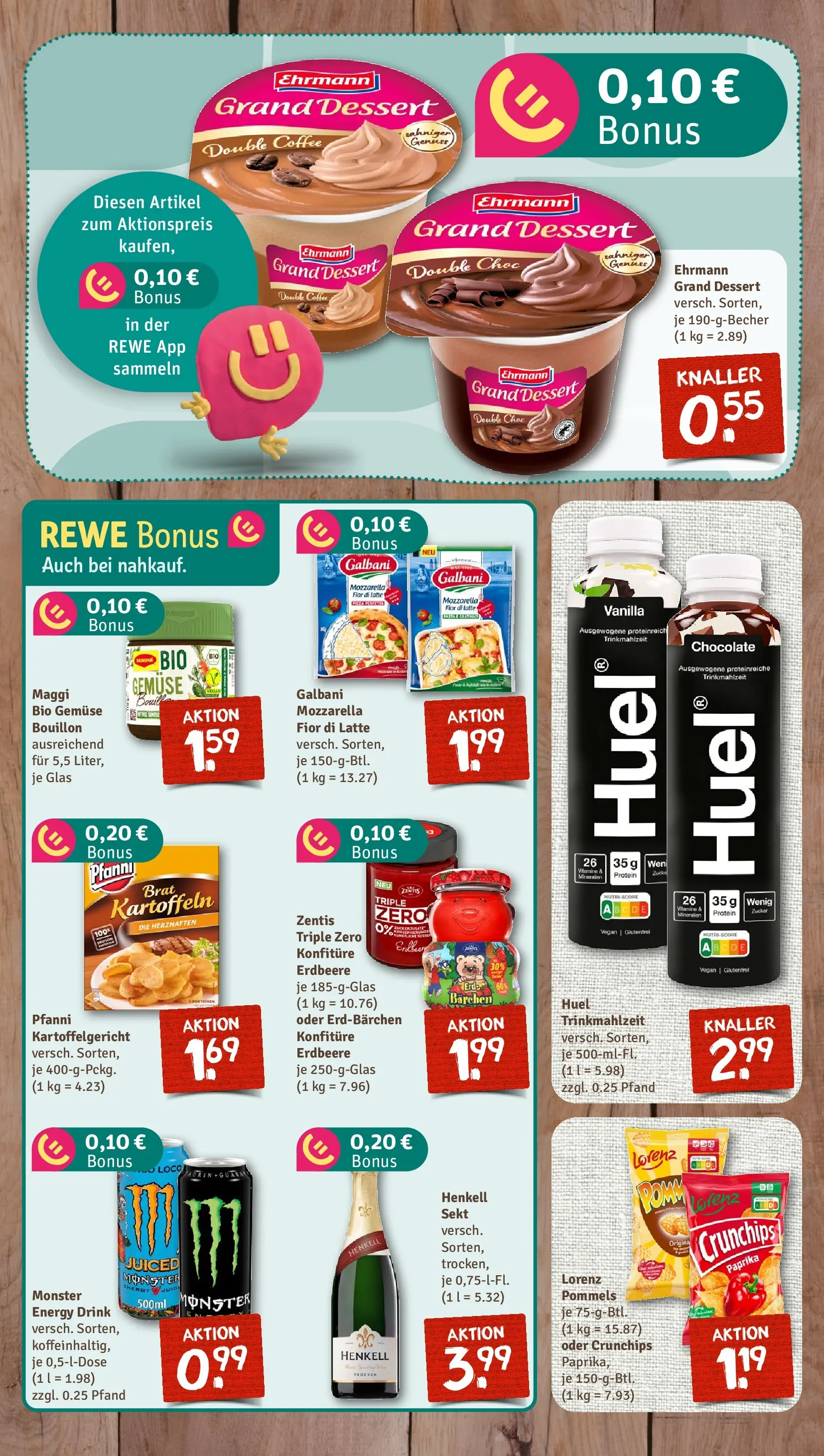 REWE Prospekt ab 09.03.2026 zum Blättern » Angebote | Seite: 6 | Produkte: Maggi, Monster, Gemüse, Paprika