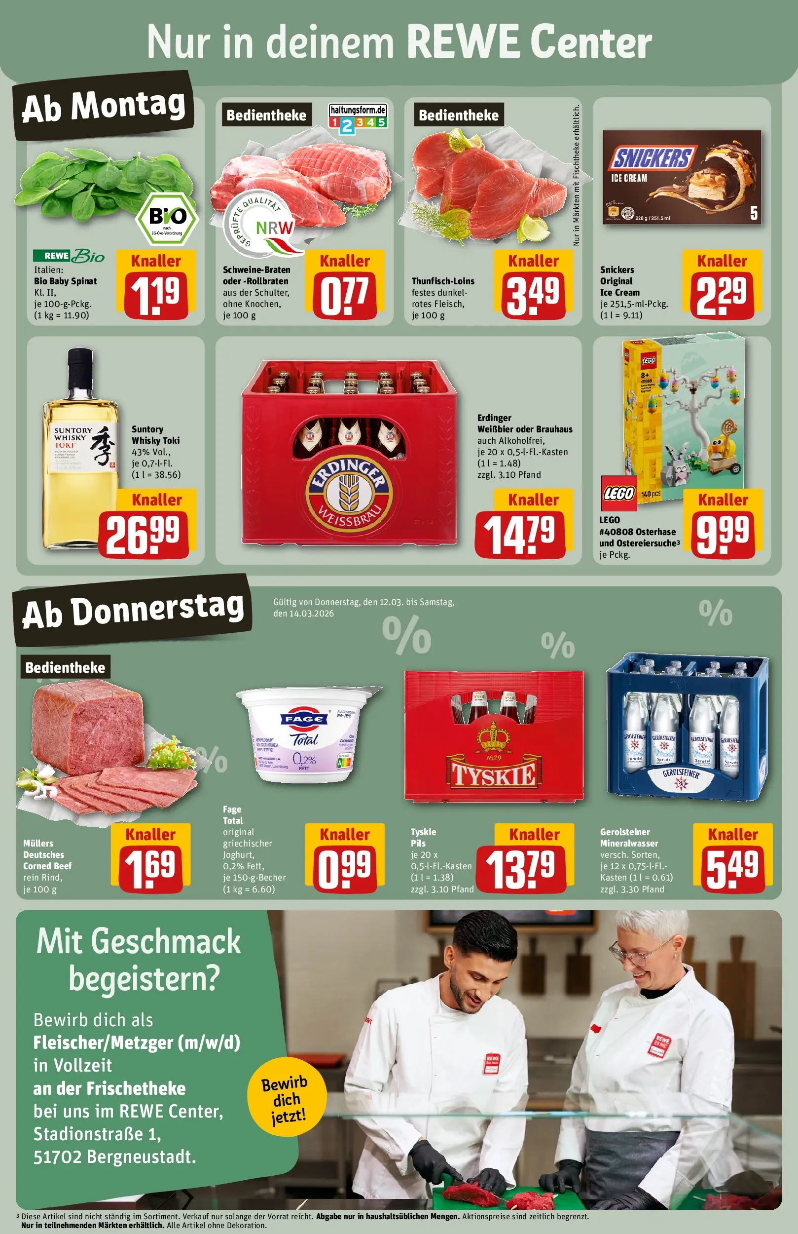 REWE Prospekt ab 09.03.2026 zum Blättern » Angebote | Seite: 5 | Produkte: Maggi, Butter, Bionade, Kiwi