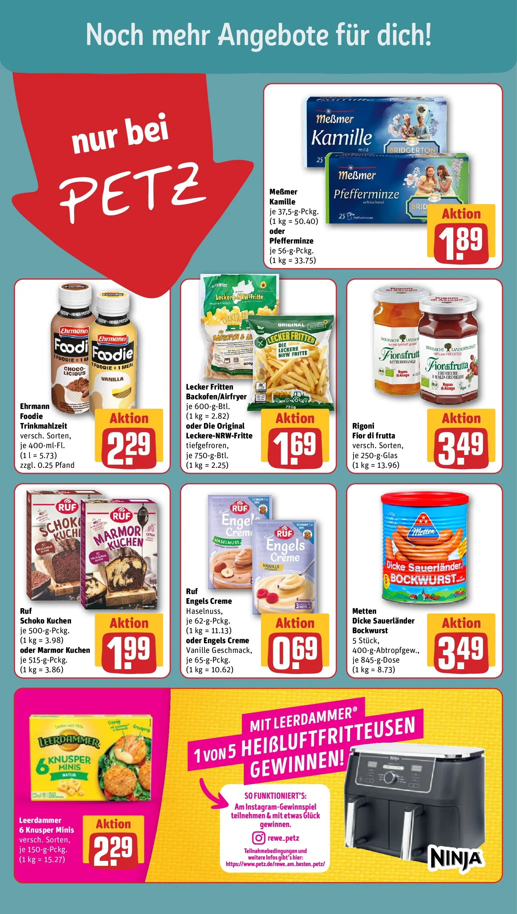 REWE Prospekt ab 09.03.2026 zum Blättern » Angebote | Seite: 16 | Produkte: Bockwurst, Dicke sauerlander bockwurst, Messmer, Leerdammer