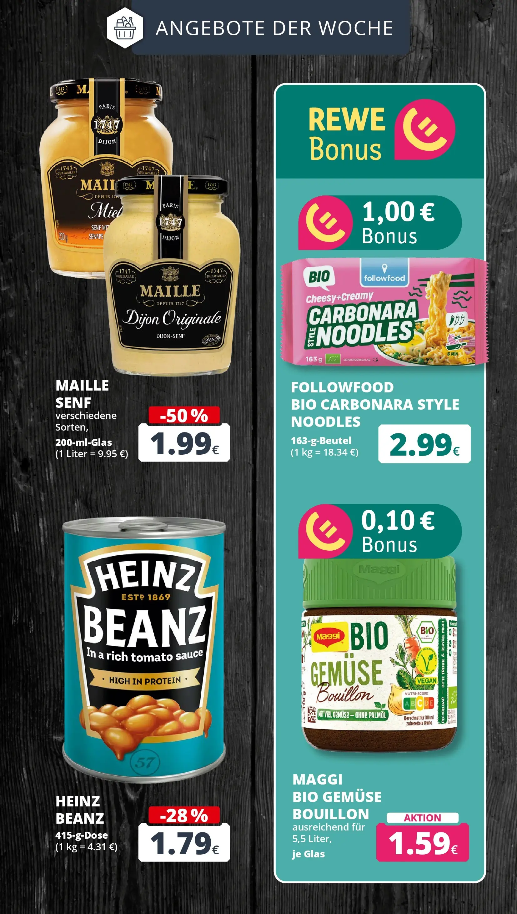 REWE Prospekt ab 09.03.2026 zum Blättern » Angebote | Seite: 5 | Produkte: Maggi, Gemüse