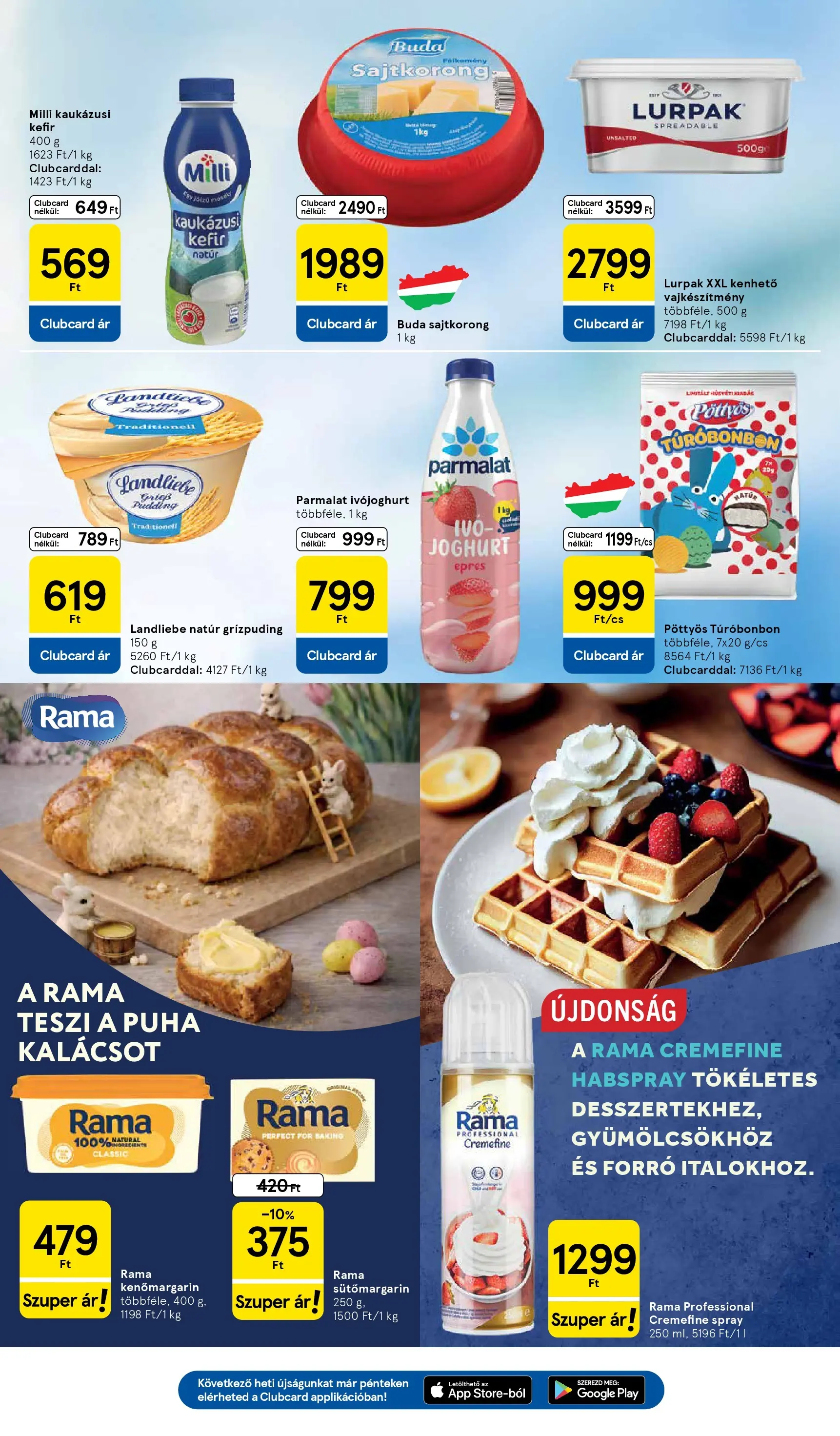 Tesco - Tesco újság érvényessége 2026.03.11-ig - 2026.03.04.-tól - online | Oldal: 23 | Termékek: Ivójoghurt, Kefir, Joghurt, Kaukázusi kefír