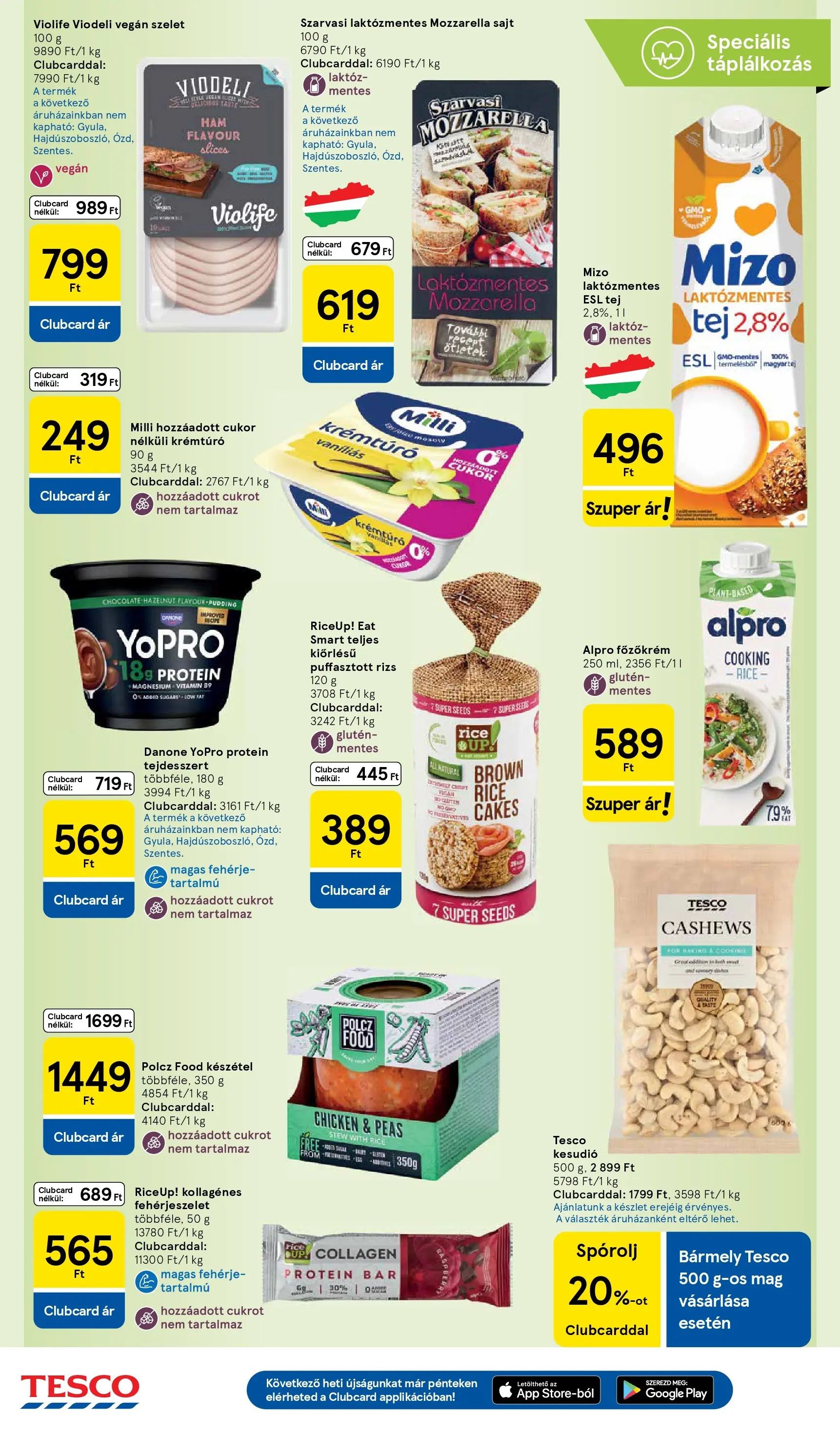 Tesco - Tesco újság érvényessége 2026.03.11-ig - 2026.03.04.-tól - online | Oldal: 24 | Termékek: Krémtúró, Puffasztott rizs, Sajt, Rizs