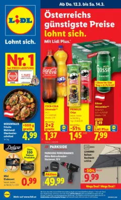 Lidl Flugblatt - Fohnsdorf, Neunkirchen, Graz ab 12.03.2026 gültig