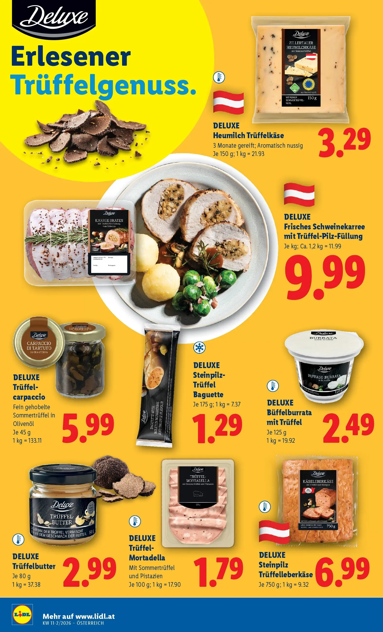 Lidl Flugblatt - Wien, Langenzersdorf, Zwettl ab 12.03.2026 - Angebote ab donnerstag | Seite: 12 | Produkte: Jääkaappipakastin, Butter