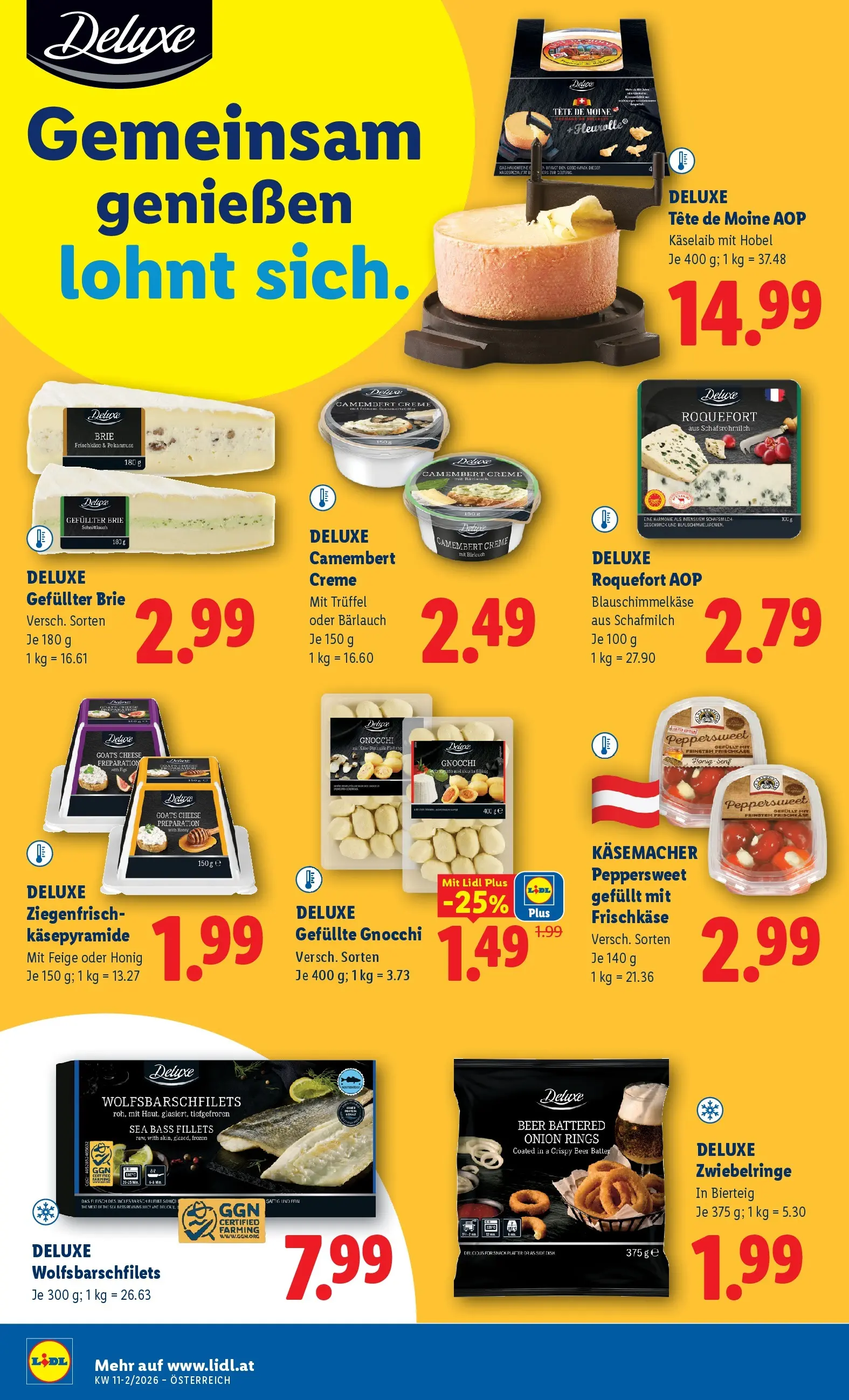 Lidl Flugblatt - Wien, Langenzersdorf, Zwettl ab 12.03.2026 - Angebote ab donnerstag | Seite: 14 | Produkte: Hobel, Creme