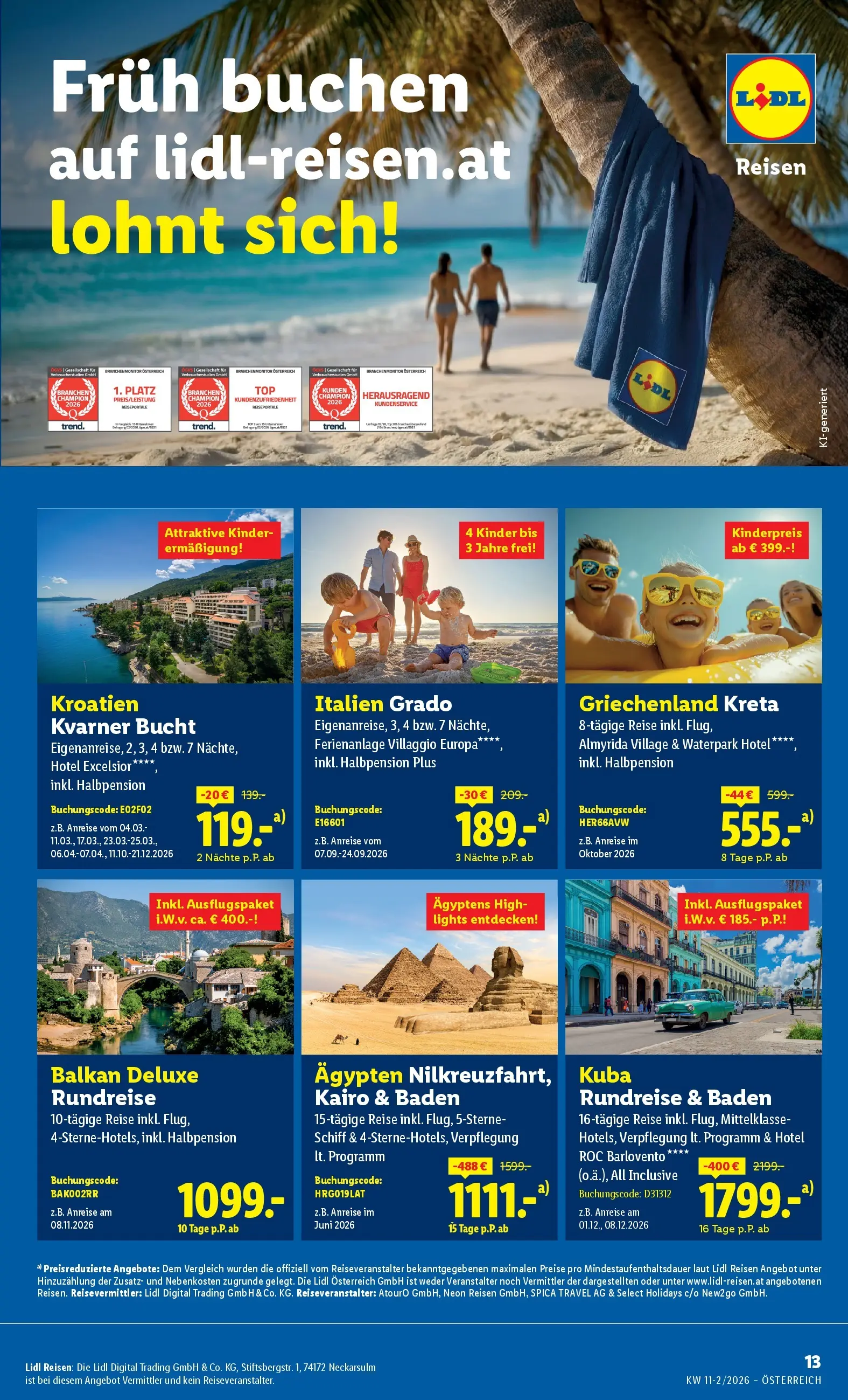 Lidl Flugblatt - Wien, Langenzersdorf, Zwettl ab 12.03.2026 - Angebote ab donnerstag | Seite: 17