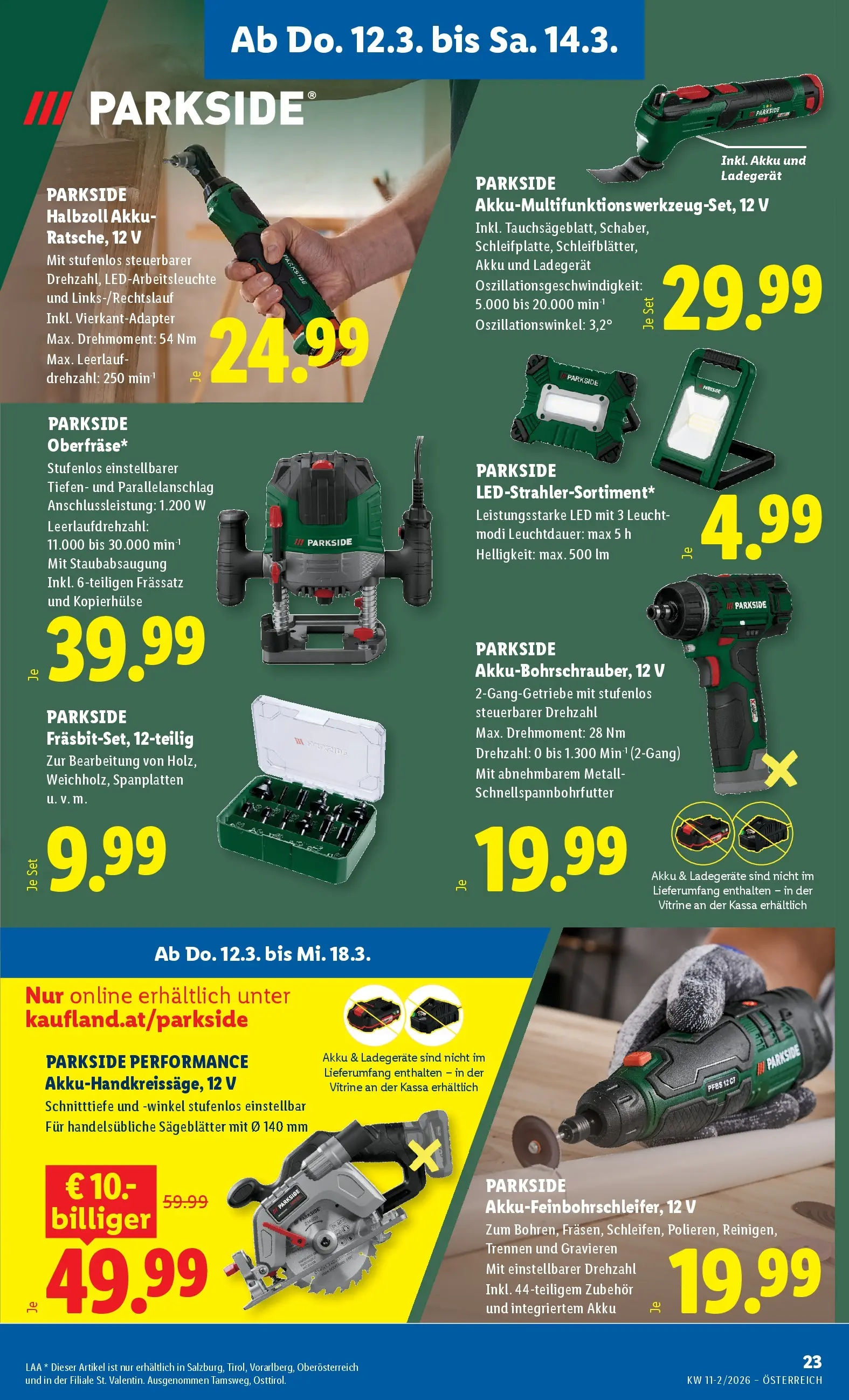 Lidl Flugblatt - Jenbach, Eferding, Dornbirn ab 12.03.2026 - Angebote ab donnerstag | Seite: 27