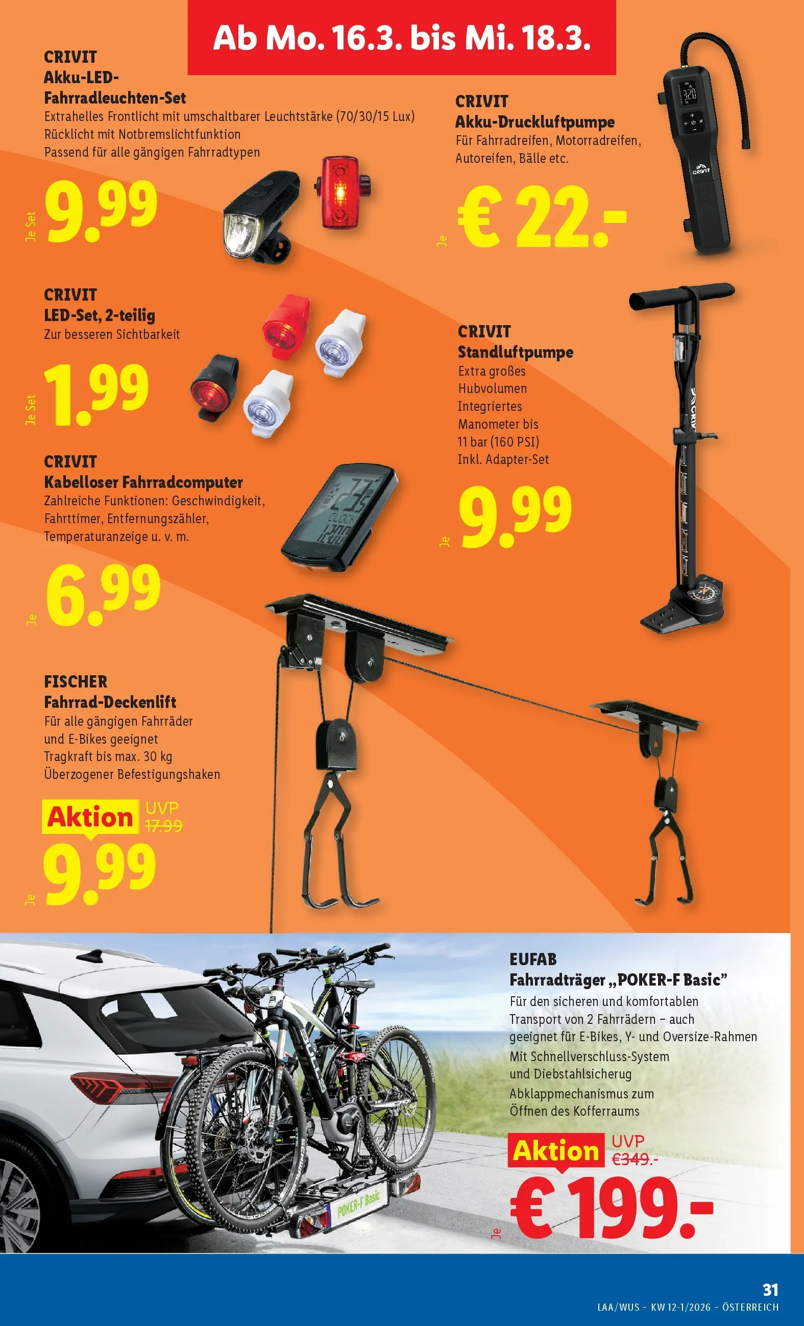 Lidl Flugblatt - Jenbach, Eferding, Dornbirn ab 12.03.2026 - Angebote ab donnerstag | Seite: 36 | Produkte: Manometer