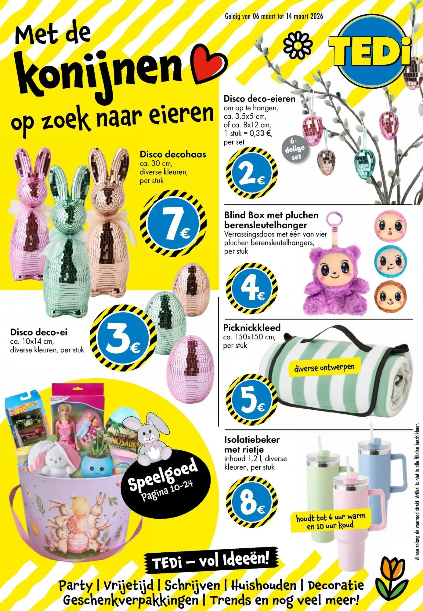 TEDi - TEDi folder  vanaf 04/03/2026 | Pagina: 1 | Producten: Box, Eieren