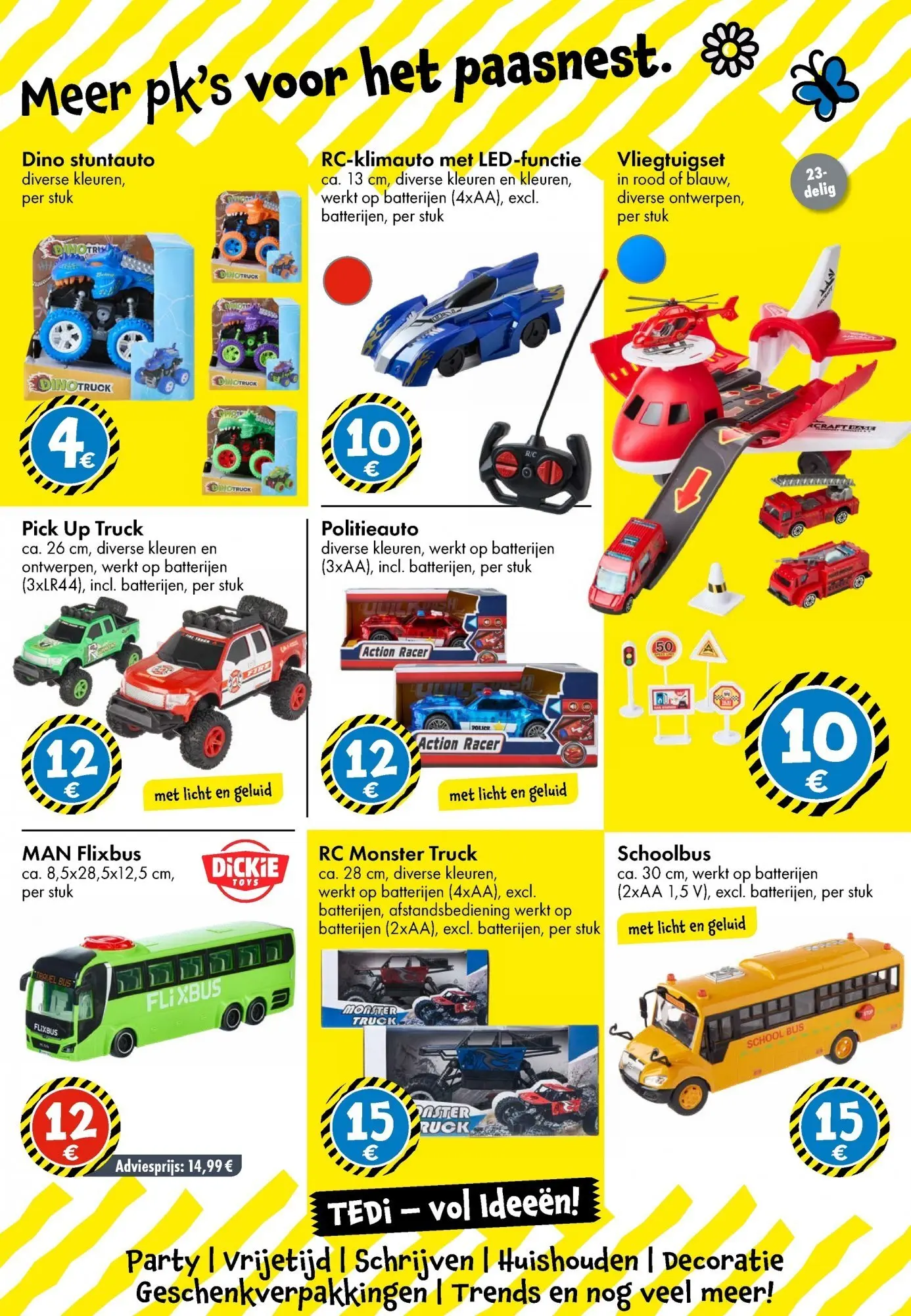 TEDi - TEDi folder  vanaf 04/03/2026 | Pagina: 16 | Producten: Monster, Geluid, Batterijen