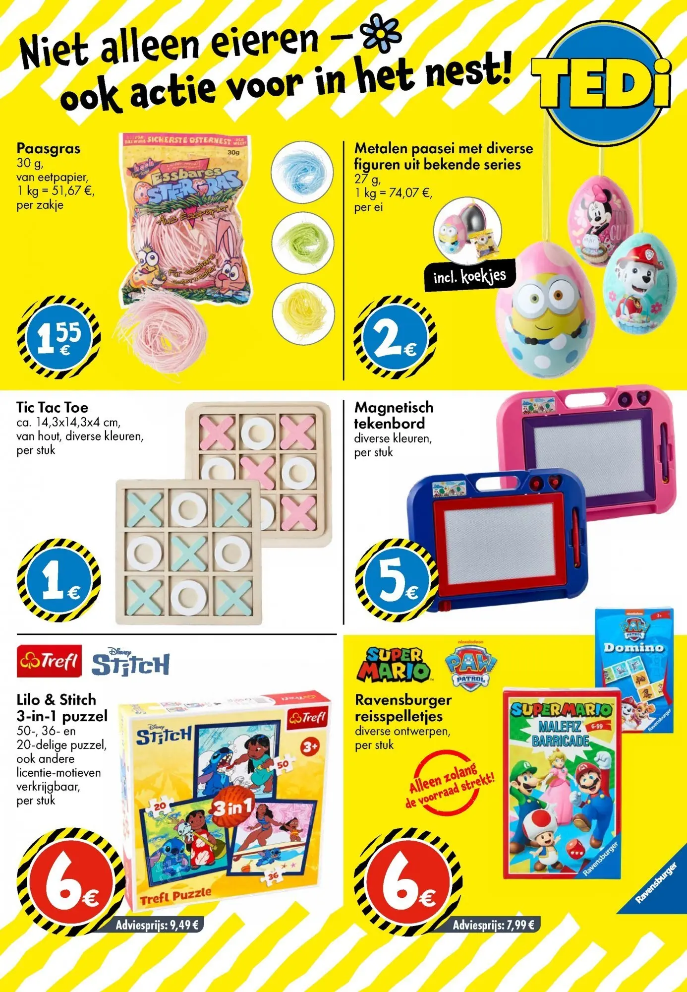 TEDi - TEDi folder  vanaf 04/03/2026 | Pagina: 24 | Producten: Koekjes, Puzzel, Eieren