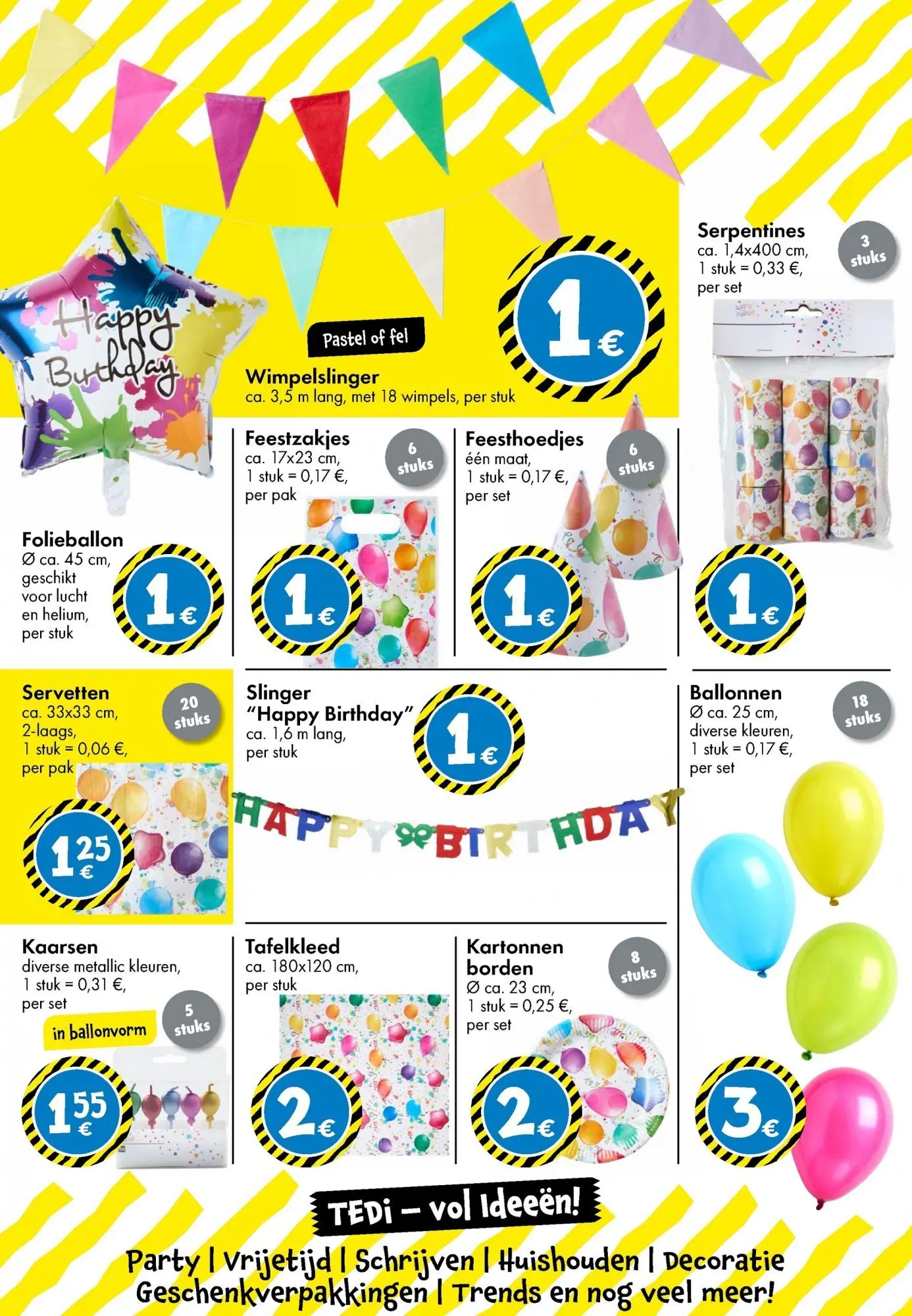 TEDi - TEDi folder  vanaf 04/03/2026 | Pagina: 34 | Producten: Kaarsen