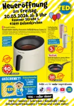 TEDi Discount TEDi Neuer&ouml;ffnung Gelsenkirchen - bis 22.03.2026