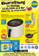 TEDi Neuer&ouml;ffnung Krefeld | M&auml;rz