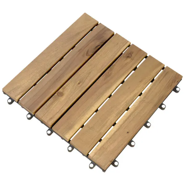 Holzfliese Akazie 6 Latten