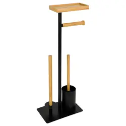 Stand-WC-Garnitur Nordic-Black 4in1
