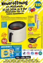 TEDi Discount TEDi Neuer&ouml;ffnung Rosenheim - bis 27.03.2026